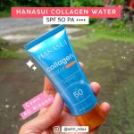 Review Hanasui Collagen Water Sunscreen SPF 50 PA ++++